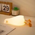 Duck Silicone Night Light with Phone Stand