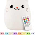 Cat Silicone Mood Lamp with Remote