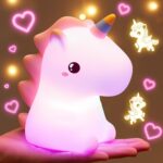 Unicorn Silicone Night Light for Kids