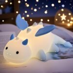 Dragon Silicone Night Light with Tap Control
