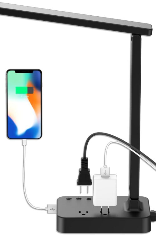 Multi Function LED Desk Lamp with Organizer Holders