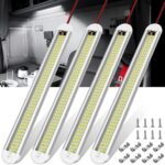 12V LED interior light bar, 120 LEDs, 1500lm, 8W, with on/off switch.