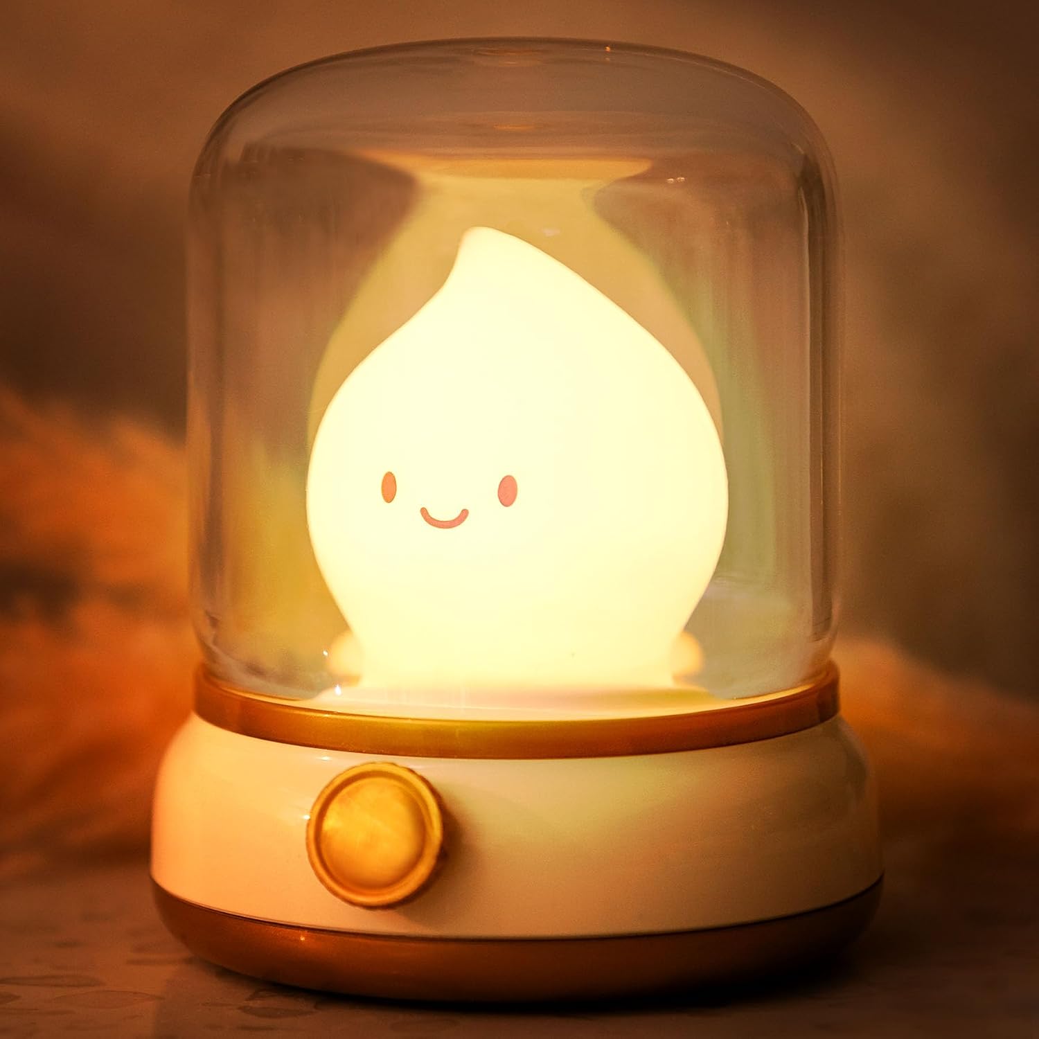 71sKXBOyykL._AC_SL1500_.jpg Vintage Candle Night Light with Timer - Image 1
