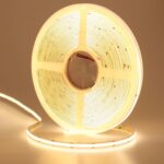 LED strip light, warm white 3000K, 5760 LEDs, CRI 93+, 11000lm, flexible tape.